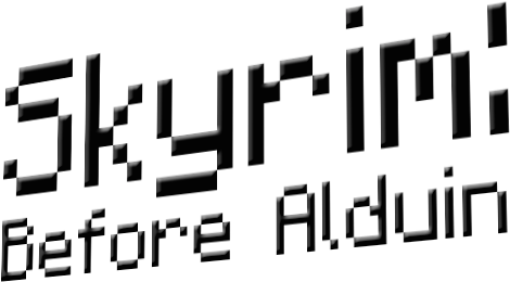 Before Alduin I A Unique Twist On Skyrim (1920x465), Png Download