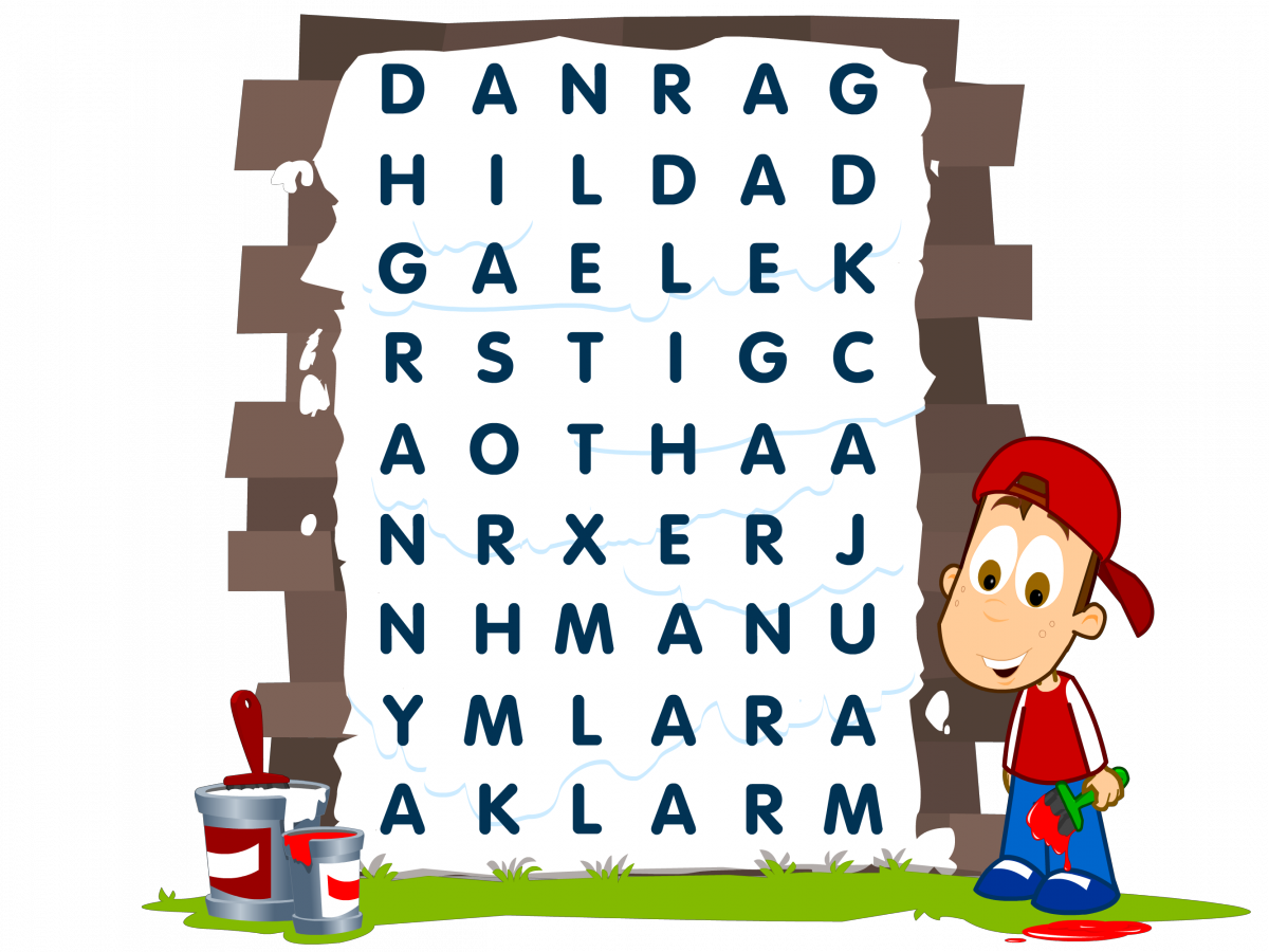 Stig's Fun Word Search Puzzle (1200x900), Png Download