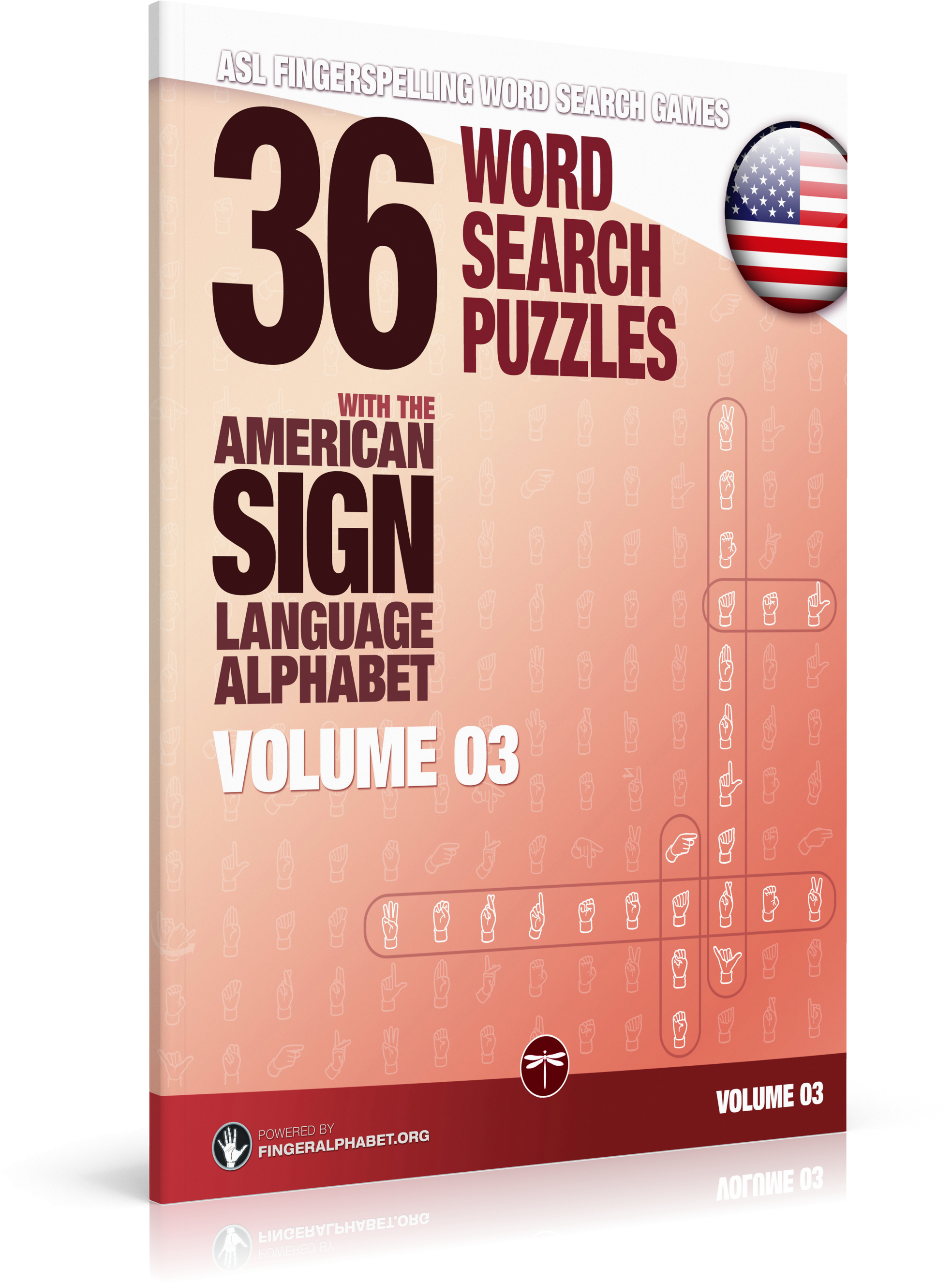 36 Word Search Puzzles With The American Sign Language (2331x2651), Png Download