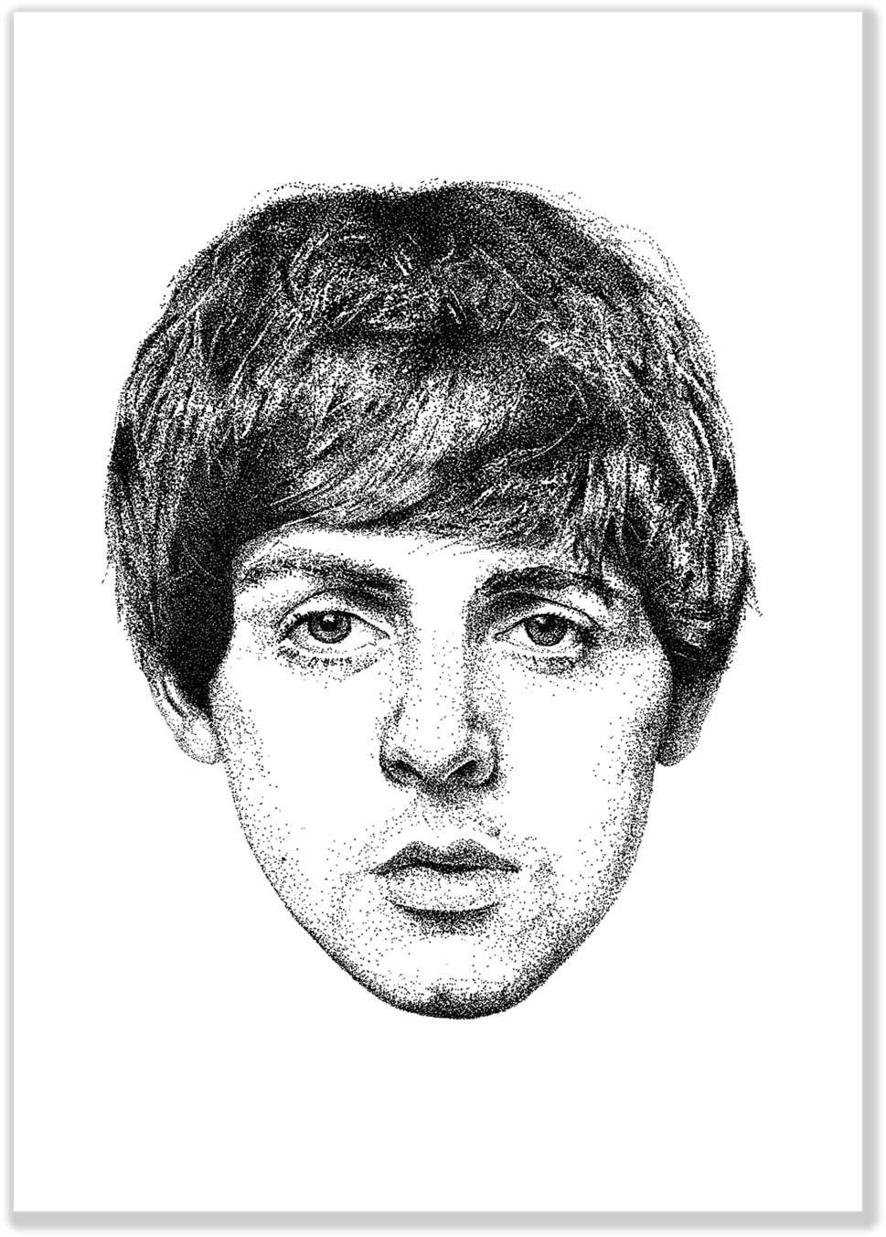 Contemporary Art Of Iconic Musicians (1060x1444), Png Download