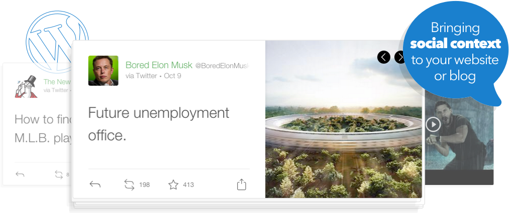 Great Tool To Showcase Content From Social Networks (1280x450), Png Download