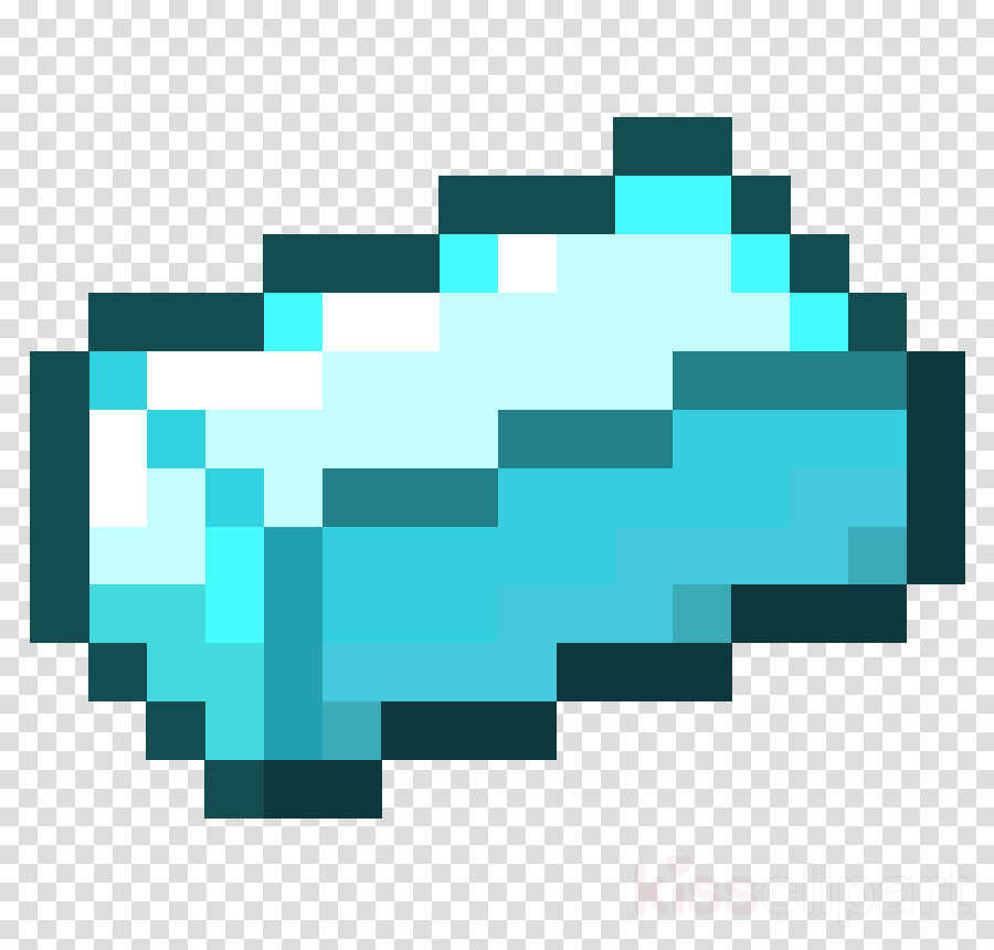 Minecraft Diamond Ingot Clipart Minecraft (900x860), Png Download