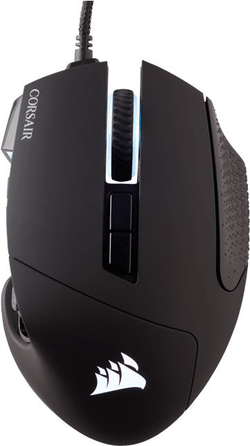 Scimitar Pro, Rgb Led, 16000dpi, Wired Usb, Black, (700x700), Png Download