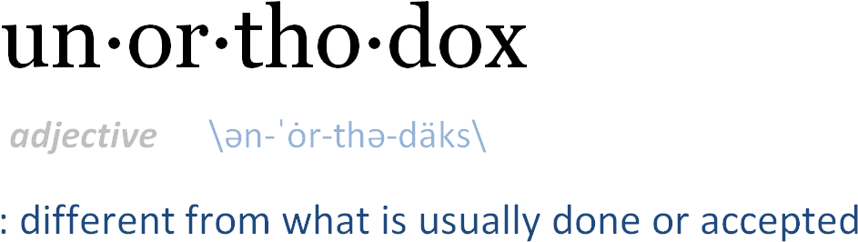 Unorthodox Computer Challenge (1010x353), Png Download