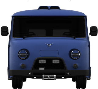 Uaz 452'65 By Revan Sixeliyev (1004x373), Png Download