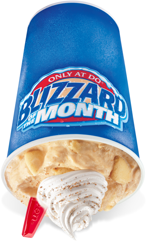 Pumpkin Pie Blizzard Is Back You Know Its Fall When (810x810), Png Download