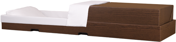 Asm Casket Starmark Transporter Deluxe Brown (600x600), Png Download