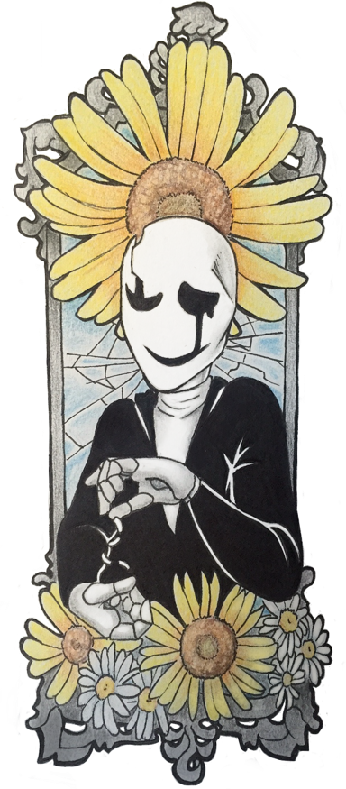 Stickers Are Various Sizes, But At Their Largest Point (384x875), Png Download