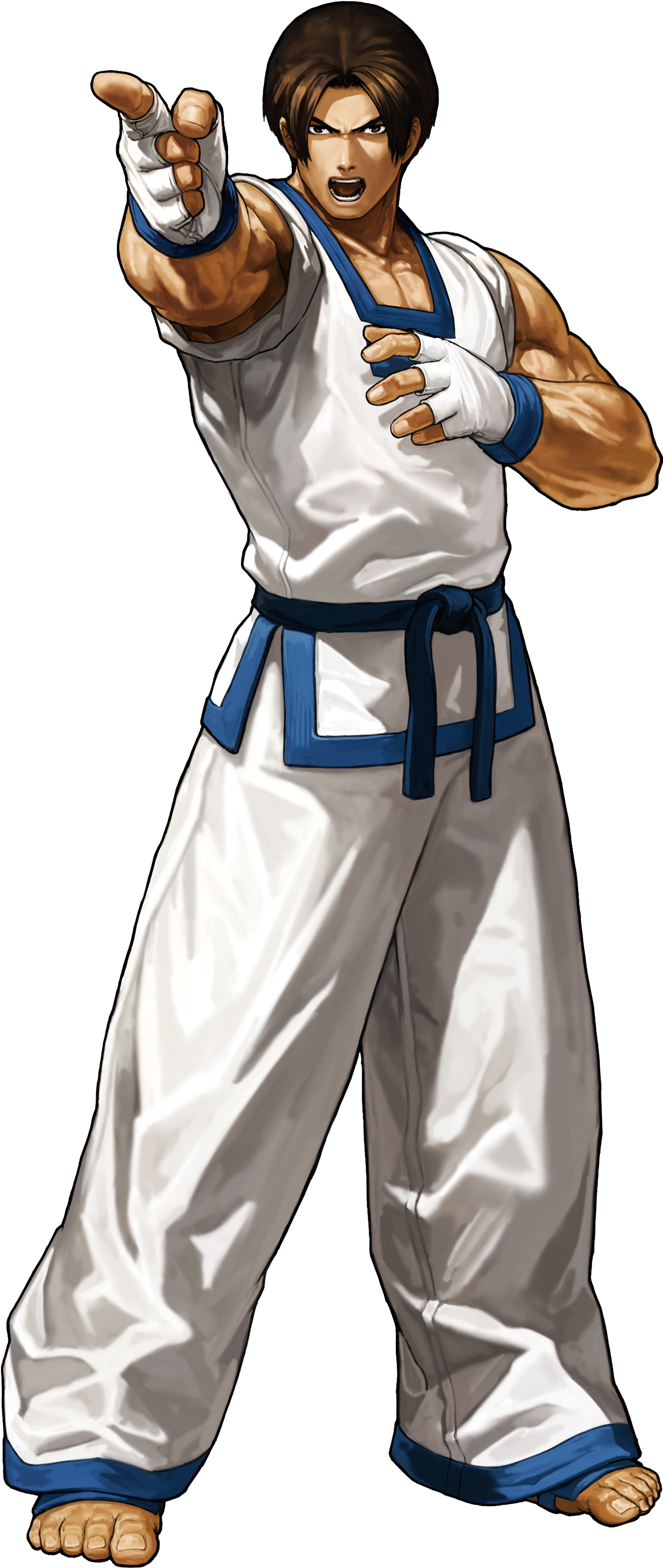 Kim Kapwhan Kof Xiii Official Render Art (1434x3263), Png Download
