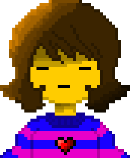 Frisk - Undertale (540x650), Png Download