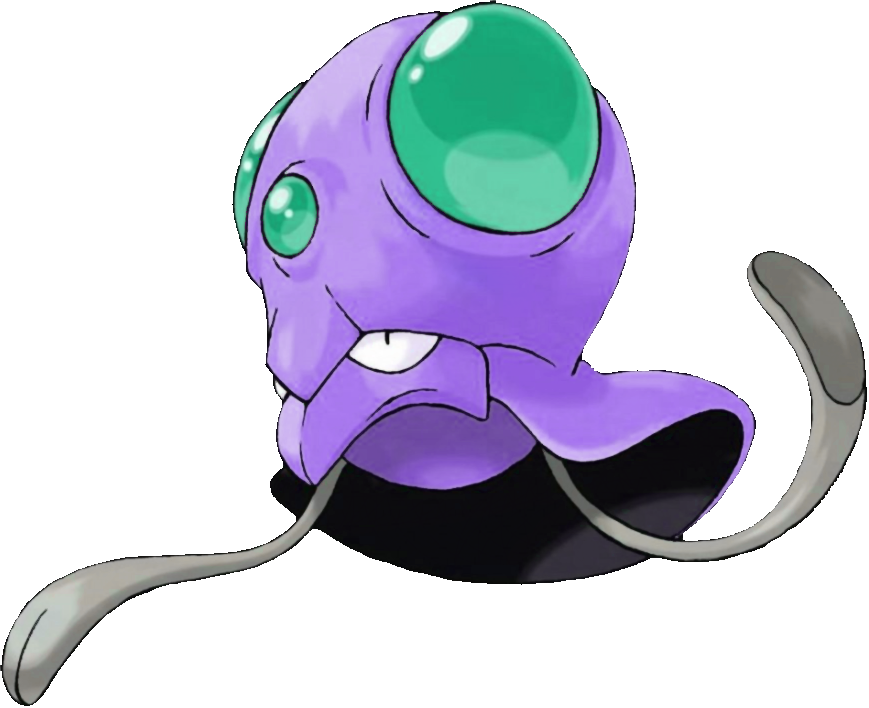 072 Tentacool Shiny (869x708), Png Download