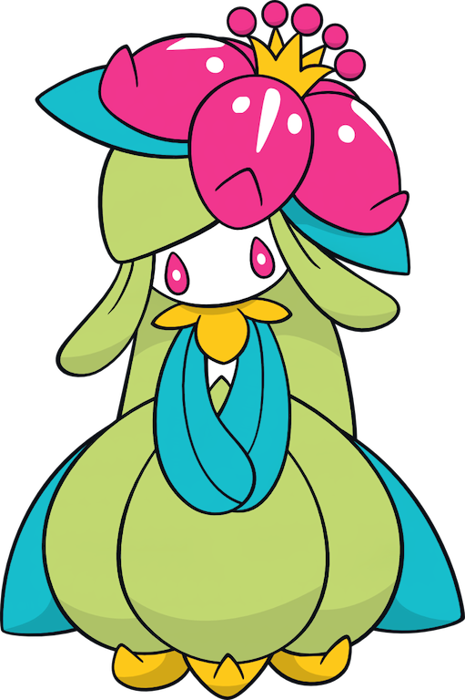 549 Lilligant Dw Shiny (511x768), Png Download