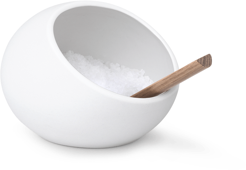 Ro Salt Cellar H8 2 White Rosendahl (1200x1200), Png Download