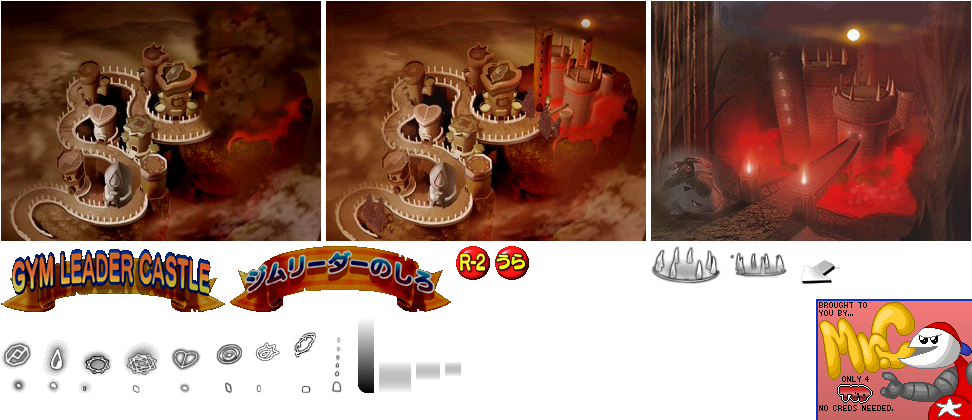 Gym Leader Castle (972x420), Png Download