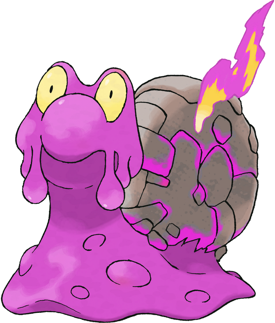 219 Magcargo Shiny (920x1080), Png Download