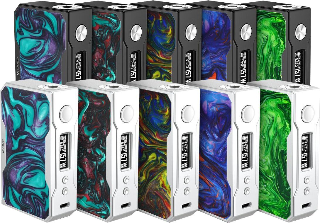 Voopoo Drag 157w Tc Box Mod (1181x1003), Png Download