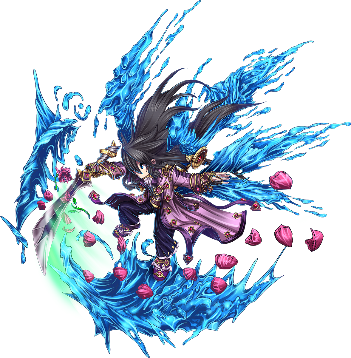 Final Load Of Brave Frontier Rpg Artwork, As Well As (1177x1200), Png Download