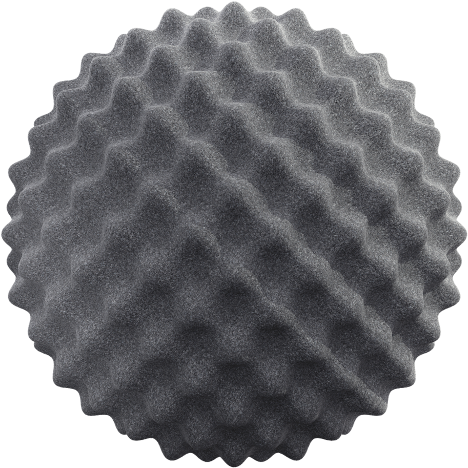 Foampackingeggcrate001 Sphere (1000x1000), Png Download