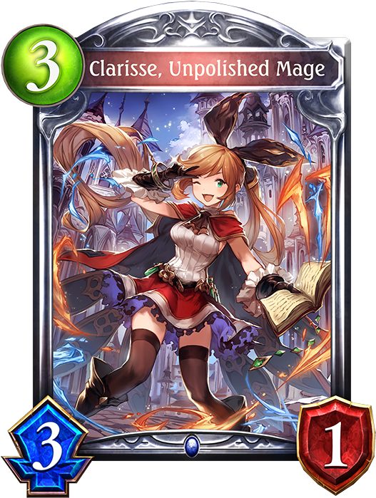 Clarisse, Unpolished Mage (536x698), Png Download