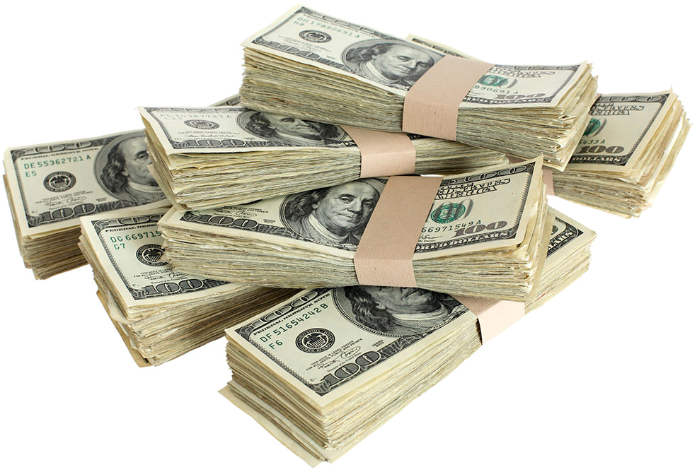 United States One Hundred (1024x683), Png Download