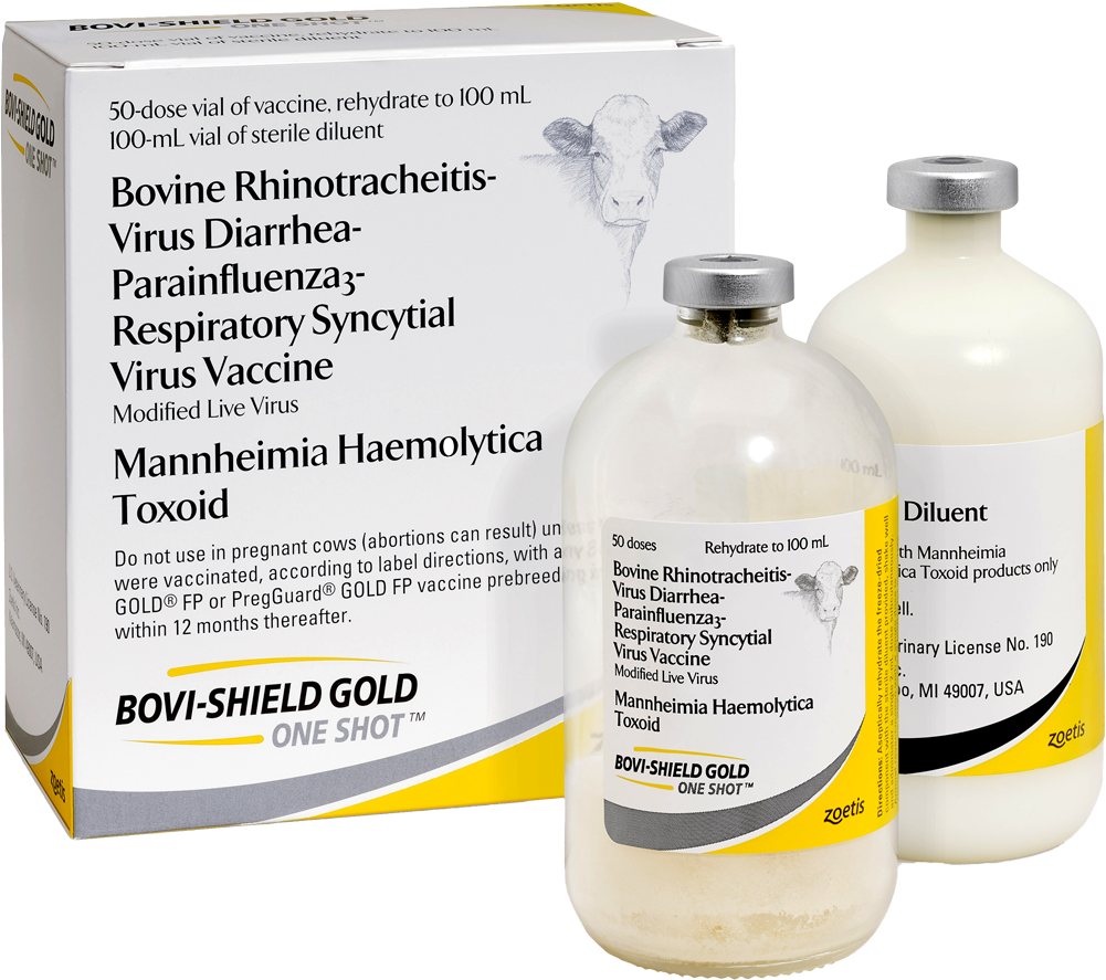 Bovi-shield Gold Oneshot 5ds (1001x1001), Png Download