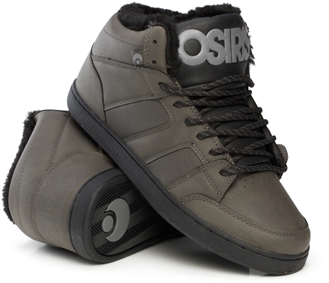 Mens Convoy Mid Shr Charcoal/work (800x800), Png Download