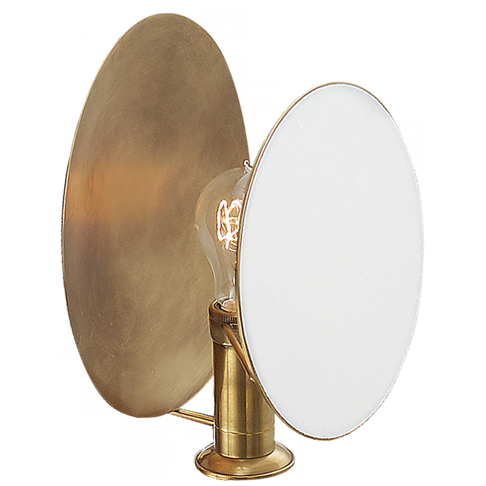 Osiris Single Reflector Sconce In Hand-rubbed An (1000x1000), Png Download