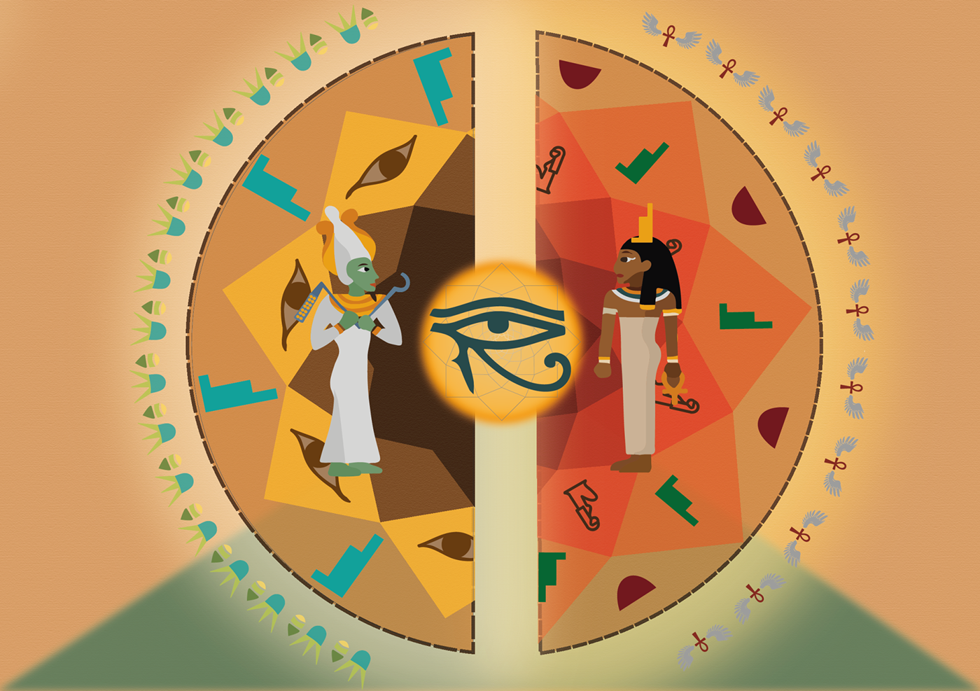 The Osiris Myth Is One Of The Most Elaborate And Influential (1400x987), Png Download