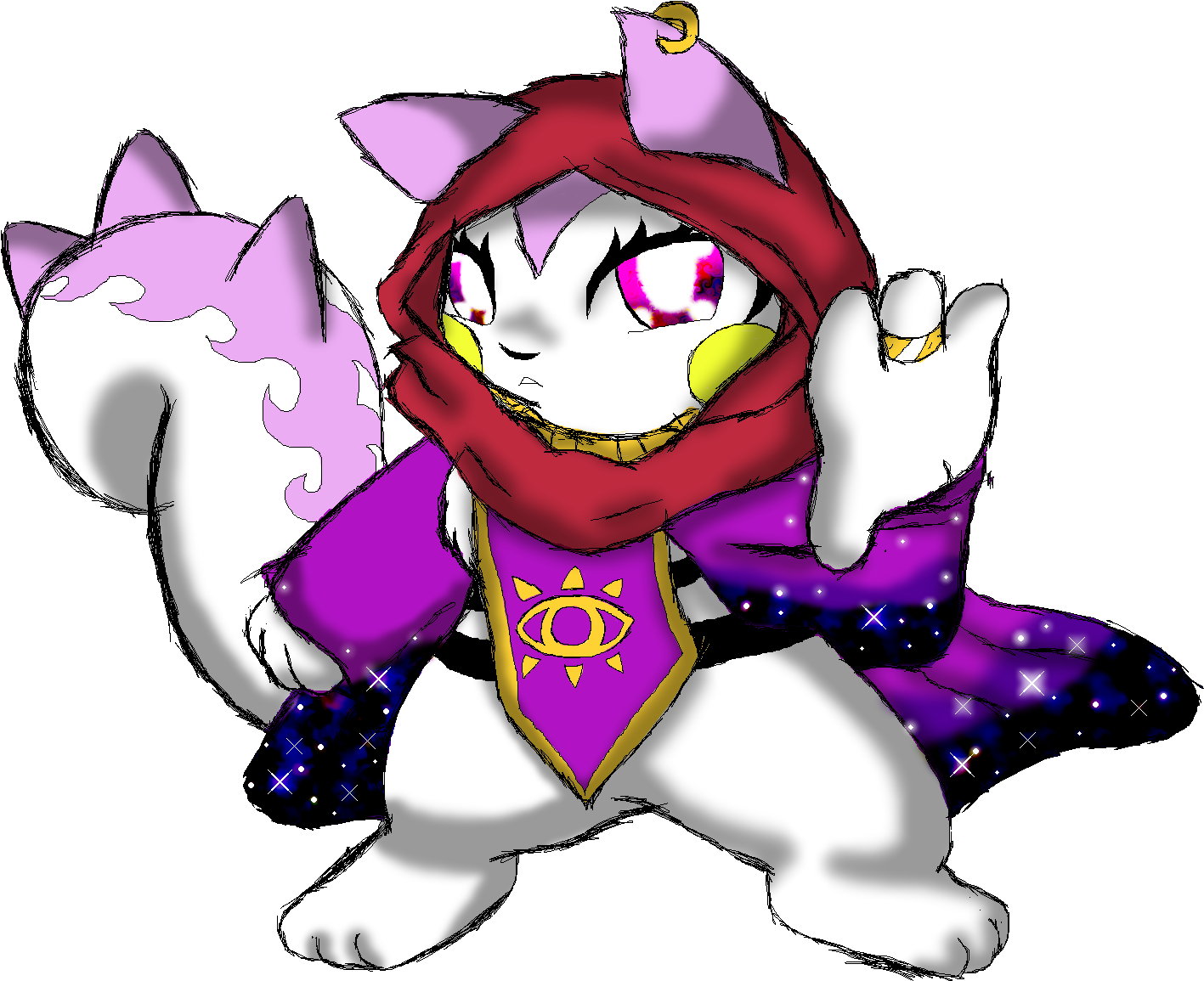 Sorceress/prophet Pachi Only (1474x1228), Png Download