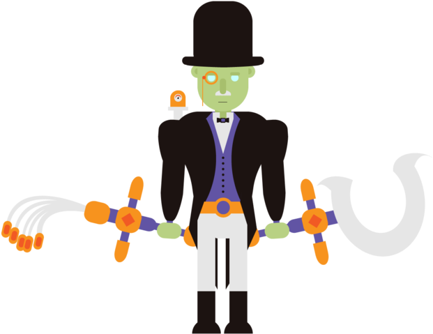 Gentleman Osiris By Lextragon (1024x576), Png Download