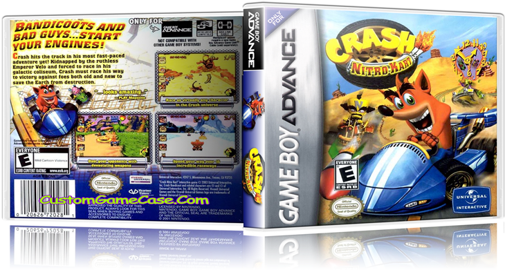 Crash Bandicoot Nitro Kart (800x400), Png Download