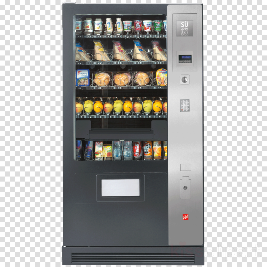 Sielaff Sü 2020 Softdrop Clipart Vending Machines Food (900x900), Png Download