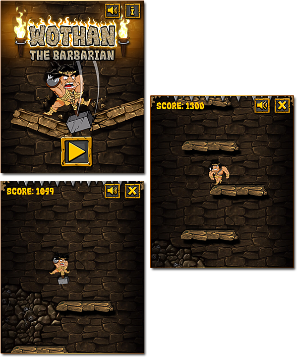 Wothan The Barbarian (616x776), Png Download