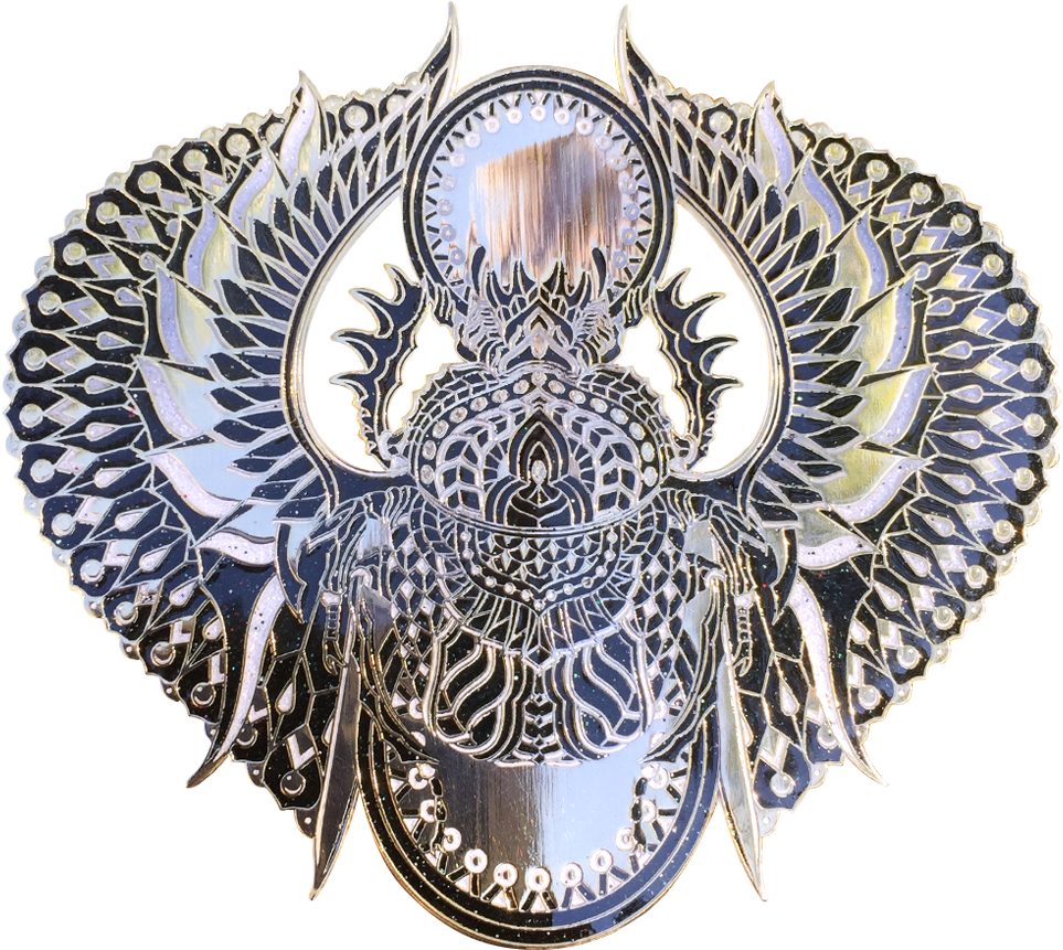 Underworld Scarab Pin (963x861), Png Download