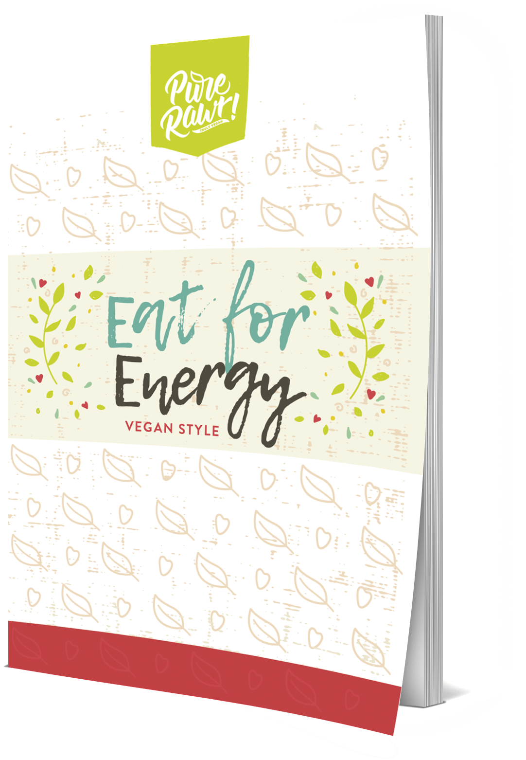 Pure Rawr Eat For Energy Vegan Style Ebook (1293x1682), Png Download