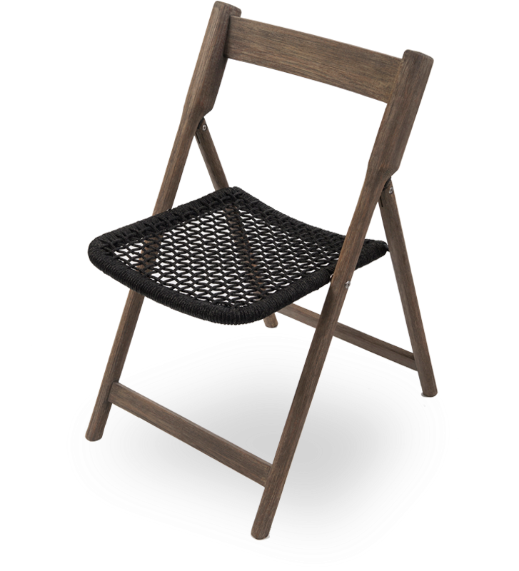 Cadira Plegable Amb Corda (860x1115), Png Download