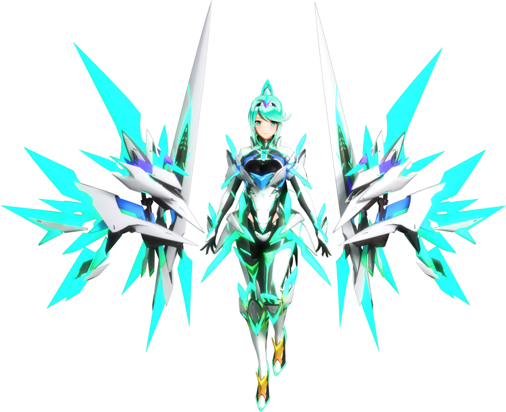 Xenoblade Chronicles 2 Pneuma By Kurokairaku-dcad5v8 (1024x1024), Png Download