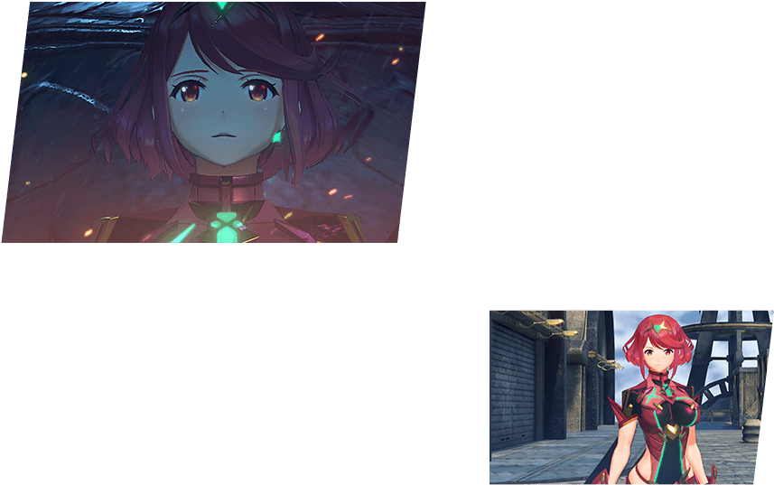 Rex's Partner And A Blade Who Commands The Power Of (856x819), Png Download