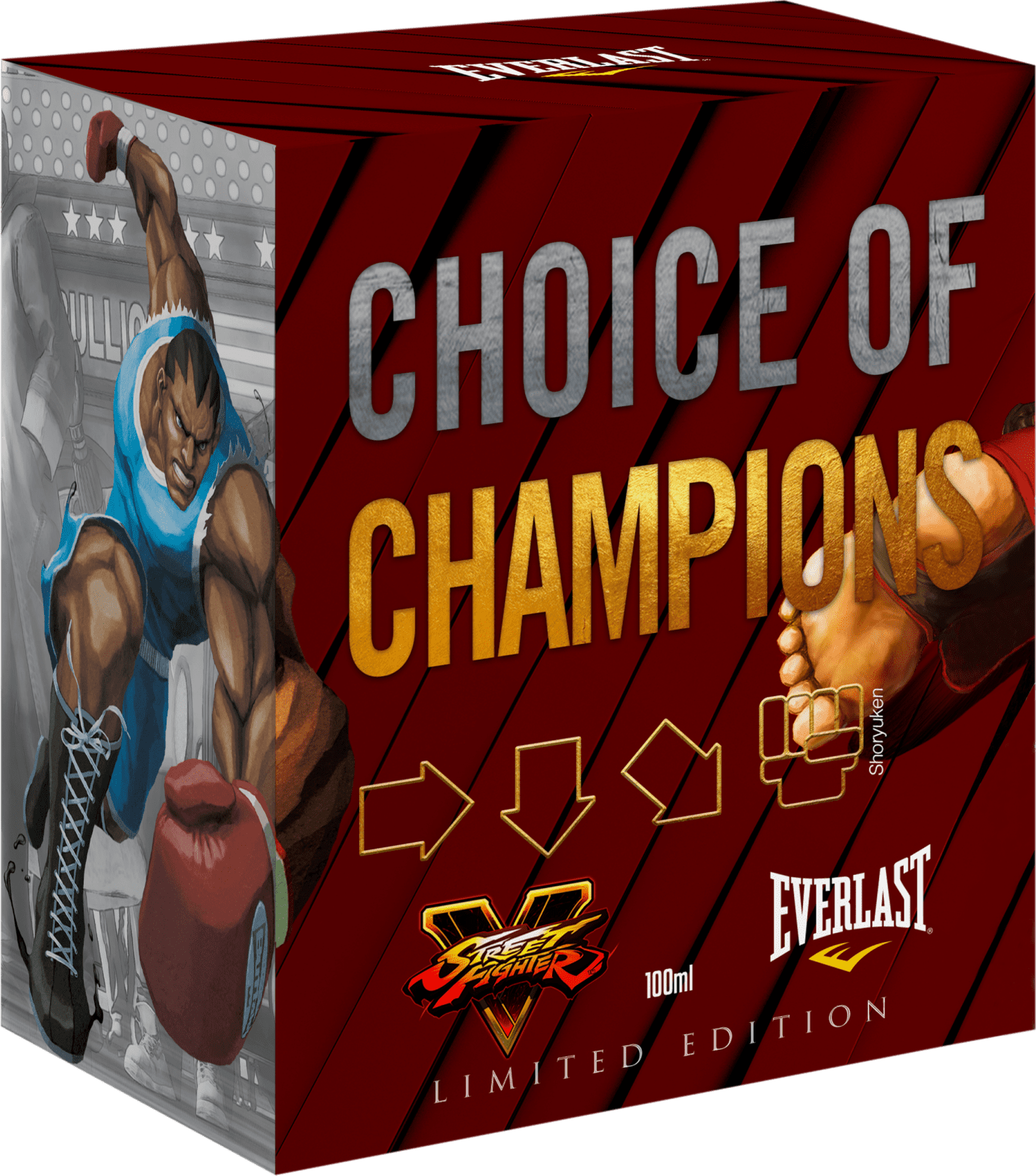 Choice Of Champions Street Fighter Shoryuken Everlast (800x800), Png Download