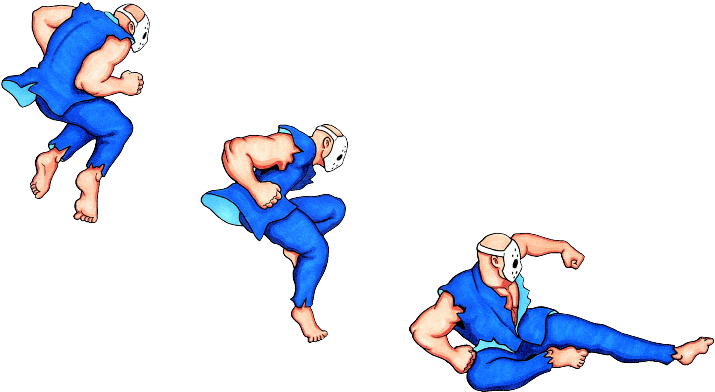 Rick From Splatterhouse Is Performing It Almost Perfectly, (733x471), Png Download