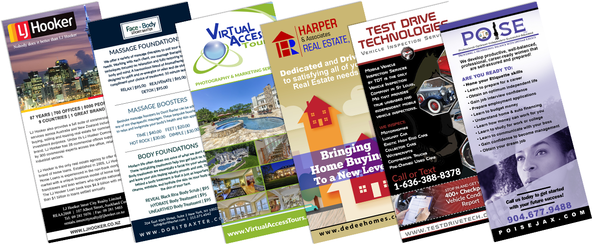 Rack Cards (1239x525), Png Download