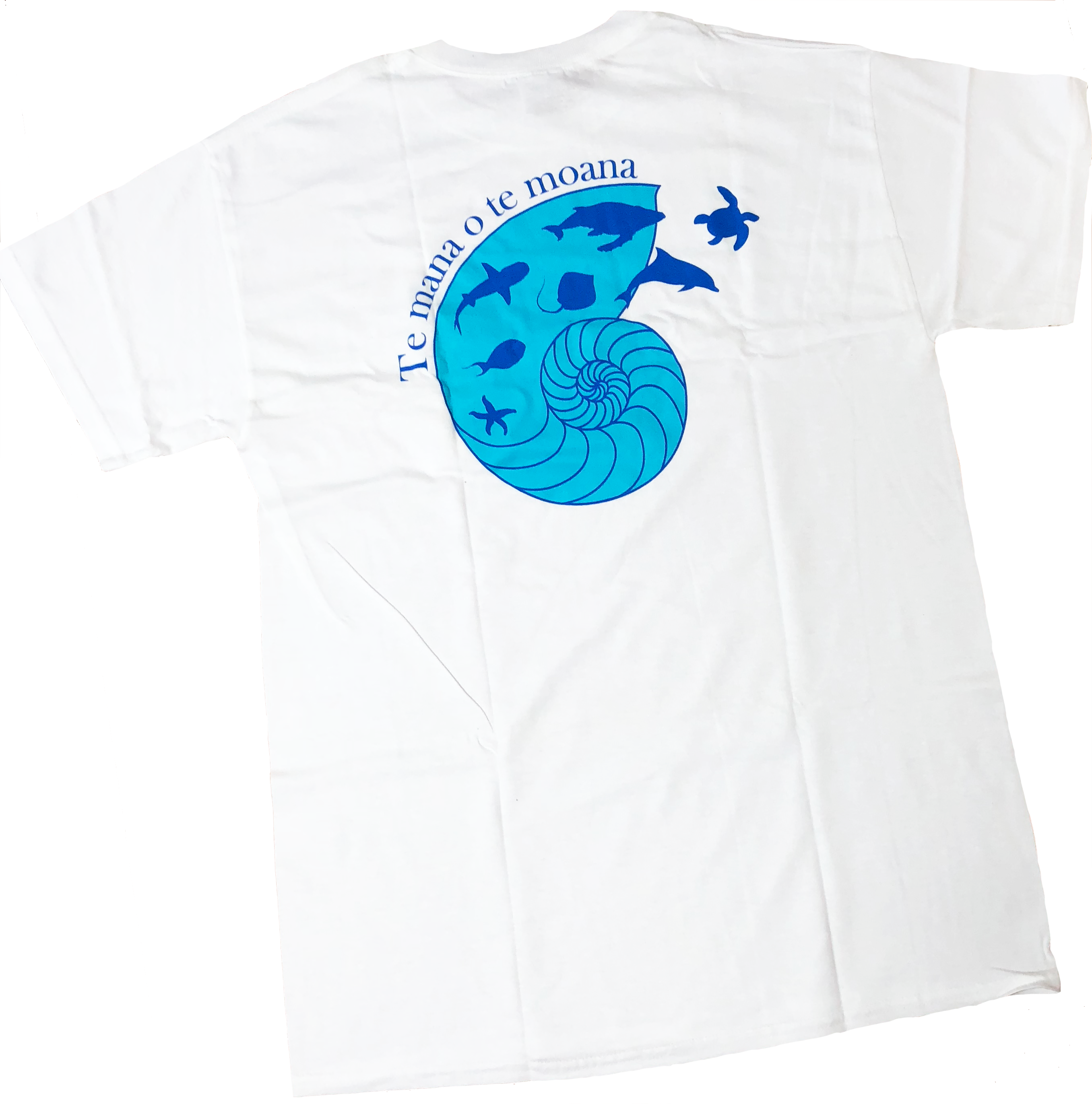 T Shirt Classique Blanc Temanaotemoana Dos (2713x2744), Png Download