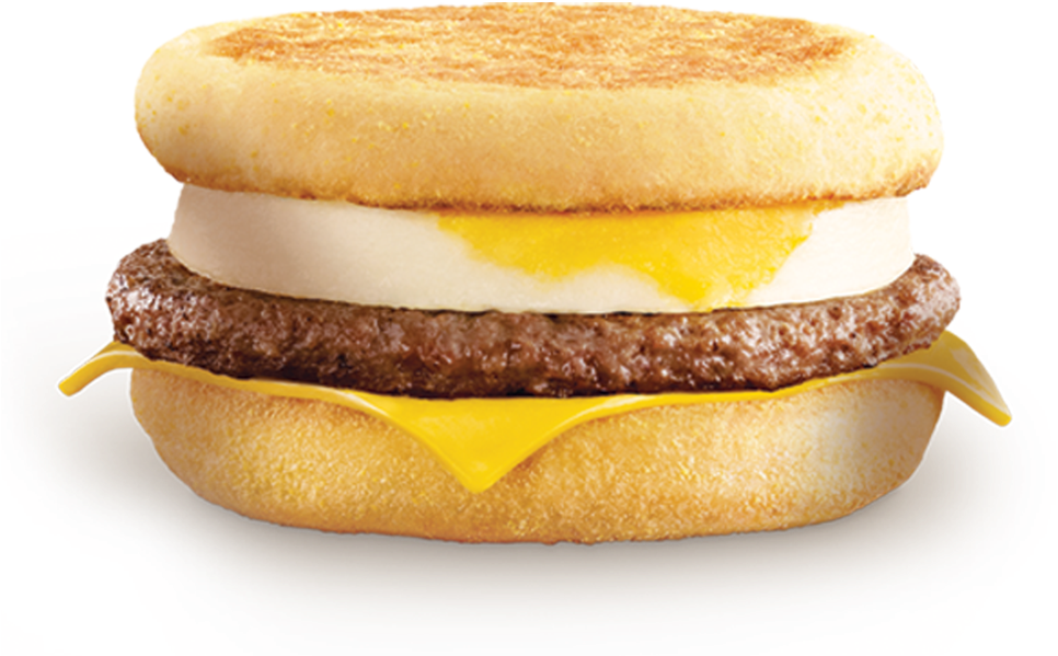 Sausage & Egg Mcmuffin® (1000x827), Png Download