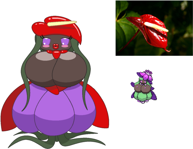 Photo Poison Lilligant Lillixic Zpsz2wkvgvr (1024x558), Png Download