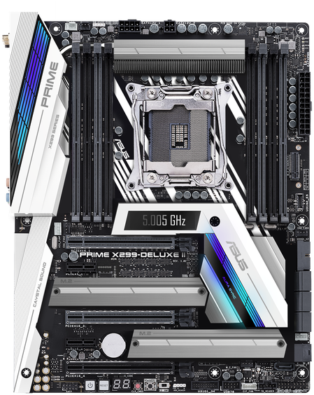 Asus Introduces Prime X299-deluxe Ii And Rog Dominus (640x700), Png Download