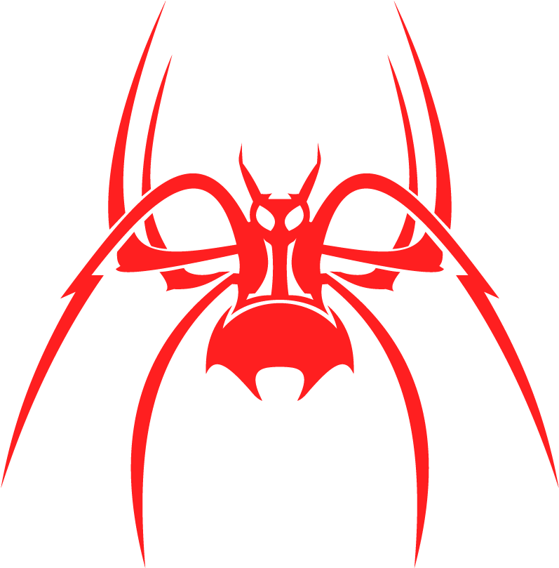 Spikes-red Spider (800x834), Png Download