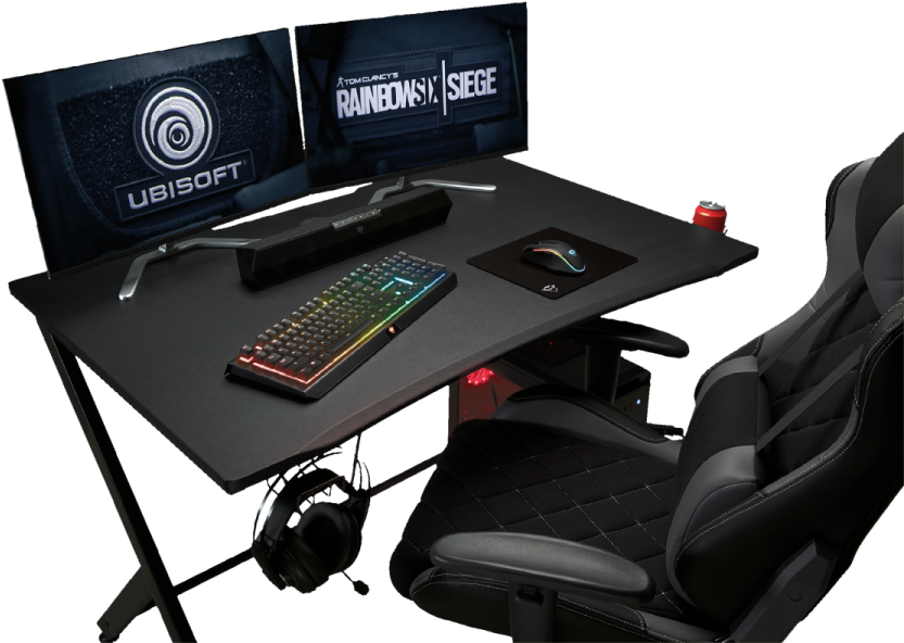 Игровой Стол Trust Gxt 711 Dominus (900x600), Png Download