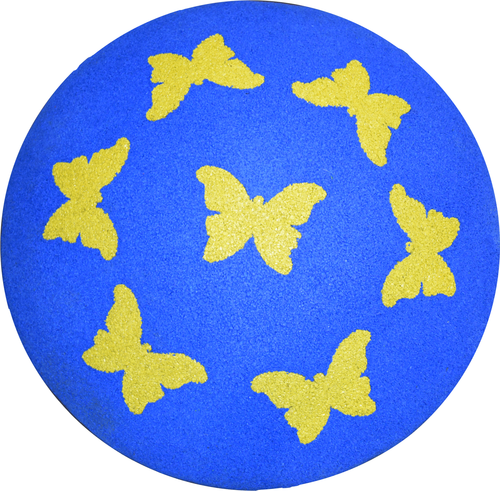 Rubber Designs Shroom Steppers Butterfly Pattern Top (1855x1832), Png Download