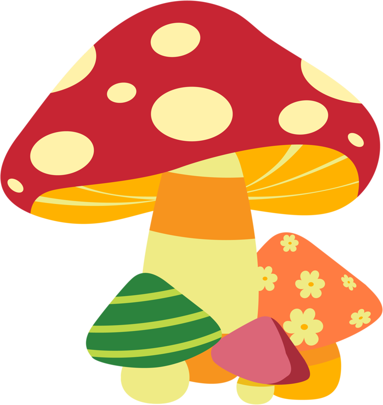 ‿✿⁀shrooms‿✿⁀ (756x800), Png Download