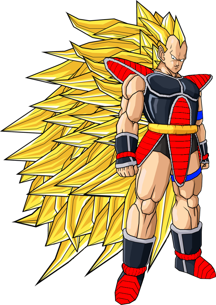 Raditz Ssj3 (754x1060), Png Download